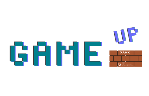 Teksti Game Up ja Kamkin ja Jatkuvan oppimisen ja työllisyyden palvelukeskuksen logot