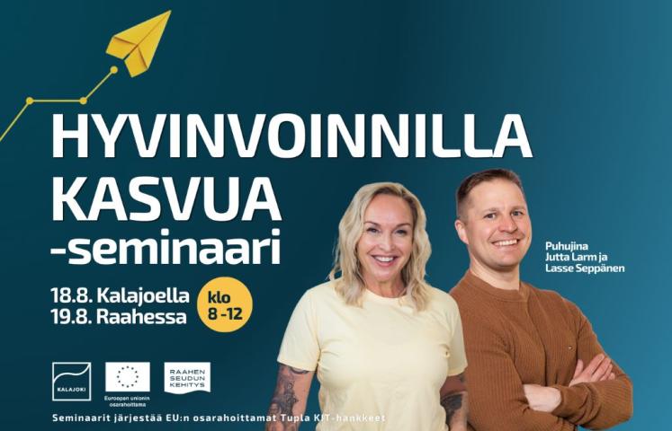 Tilaisuuden tiedot ja kuvat luennoitsijoista.