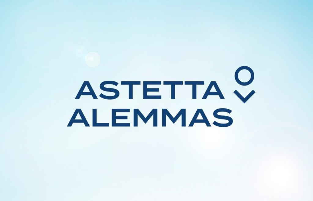 Astetta alemmas -kampanjan logo.