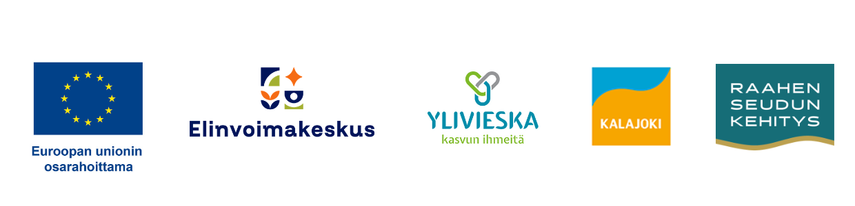 Rahoittajan logot Get Your Wings-hankkeessa.